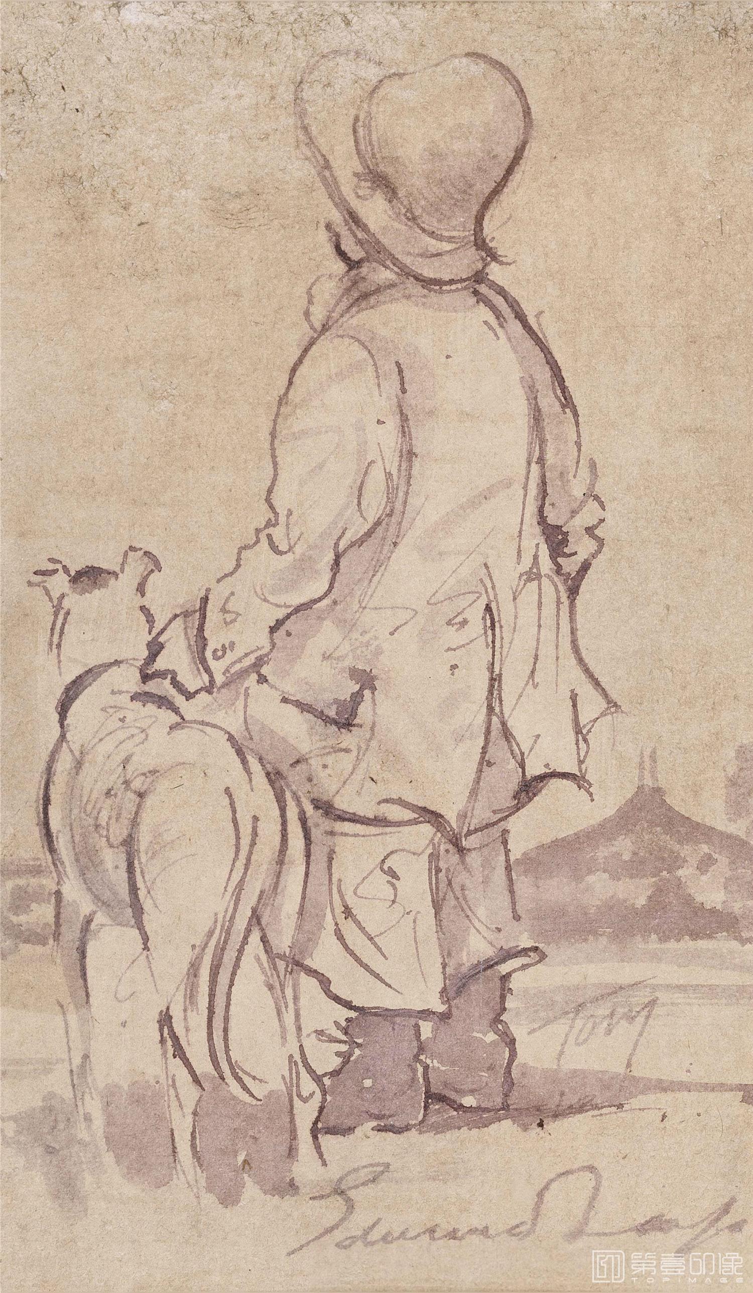 水彩画-爱德华.锡戈 Edward Seago作品集-217